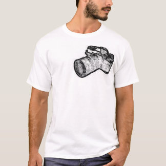 Scketchy kamera tee