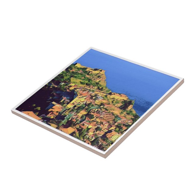 SCL001 TAORMINA - Sicilien - Italien Kakelplatta (Sidan)