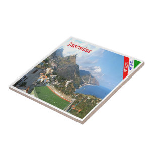 SCL064 TAORMINA, Sicilien, Italien Kakelplatta