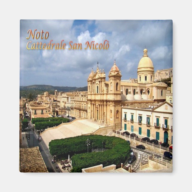 SCL076 NOTO Saint Nicholas Cathedral, Fridge Magnet (Framsidan)