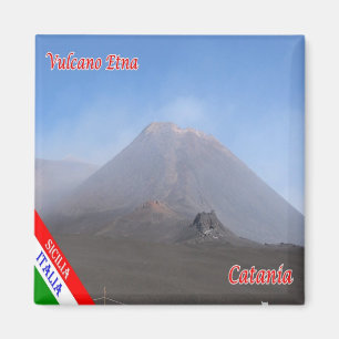SCL087 CATANIA, ETNA, Sicilien, Italien, Fridge Magnet