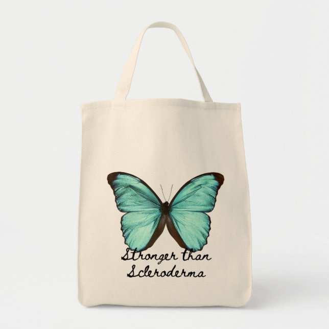 Scleroderma Awareness Livsmedel Tote Bag Tygkasse (Framsidan)