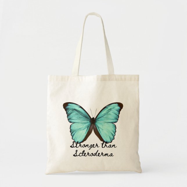 Scleroderma Awareness Tote Bag Tygkasse (Framsidan)