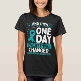 Scleroderma Awareness Warrior Survivor Ribbon T Shirt