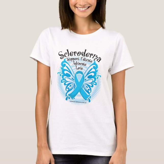 Sclerodermafjäril T-shirt (Framsida)