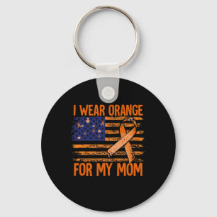 Sclerosis Awareness I Bära Orange for My Mamma Ms Nyckelring