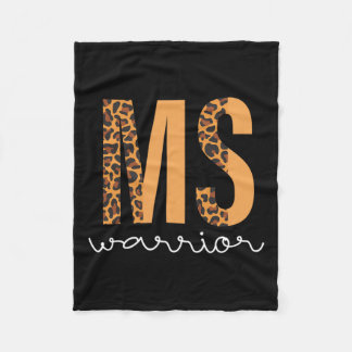 Sclerosis Awareness Manar Women Warrior Fleecefilt