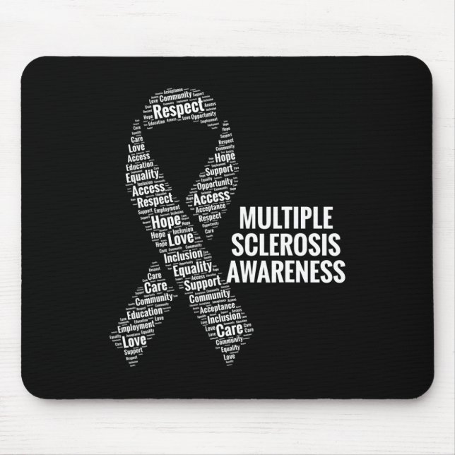 Sclerosis Awareness, Respect Care Advocacy Gift Musmatta (Framsidan)