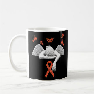 Sclerosis Orange Awareness Ribbon Kaffemugg