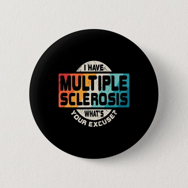 Sclerosis Roligt Gift Knapp (Framsida)