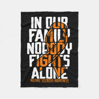 Sclerosis Support Många Sclerosis Awareness Fleecefilt