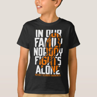 Sclerosis Support Många Sclerosis Awareness T Shirt