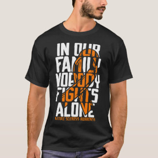 Sclerosis Support Många Sclerosis Awareness T Shirt