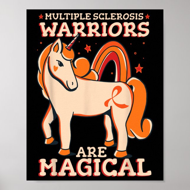 Sclerosis Warriars är magiska barn Poster (Framsidan)