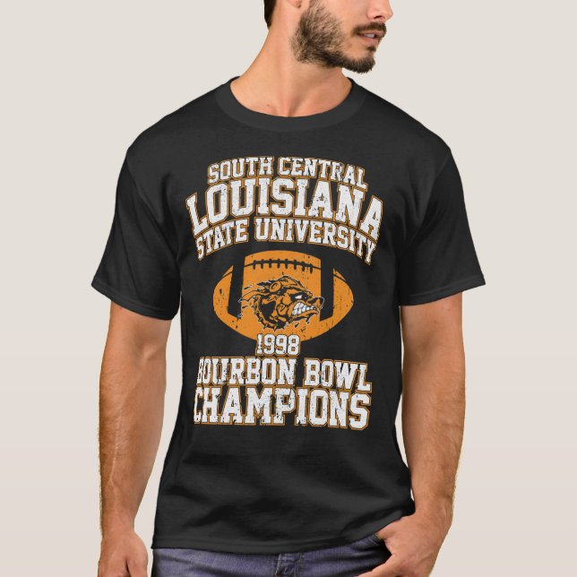 SCLSU 1998 Bourbon Bowl Champions Essential  T Shirt (Framsida)