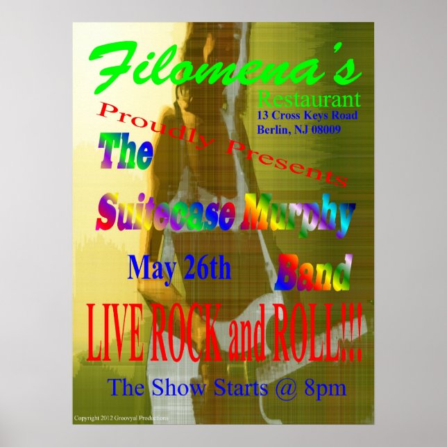 SCMB @ Filomenas 2 Poster (Framsidan)