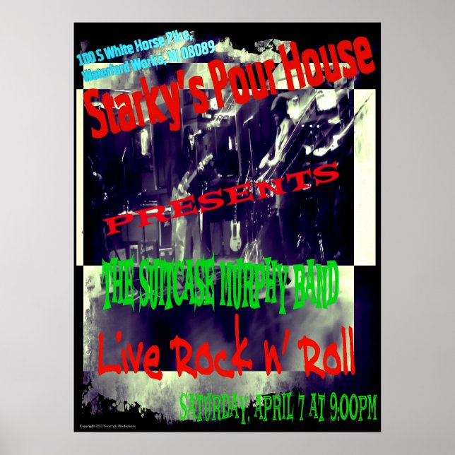 SCMB @ Starky's Poster (Framsidan)