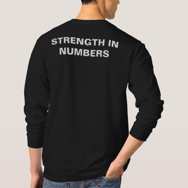 SCMR: Styrka i antal Långsåld T-shirt (Baksida)