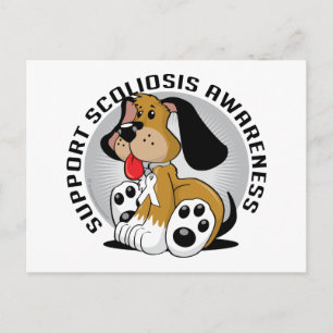 Scoliosis Hund Vykort