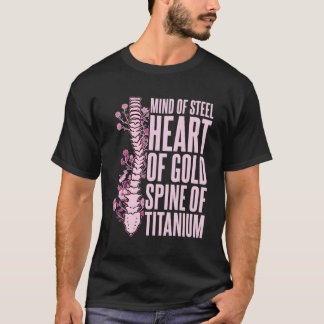 Scoliosis Warrior Scoliosis Surgery Recovery T Shirt