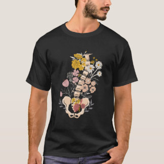 Scoliosmedvetenhet Sal Fusion Ryggkirurgi Botani T Shirt
