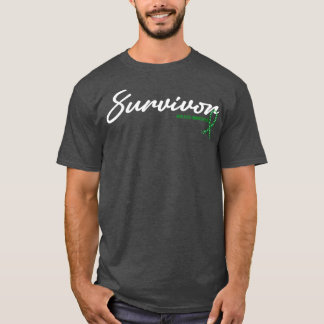 Scoliosmedvetenhet Survivor Glitter Ribbon Hope F T Shirt