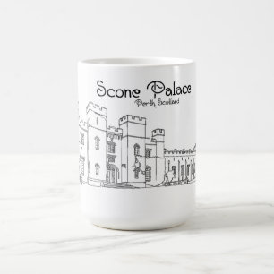 Scone Palace, Perth, Skottland Kaffemugg