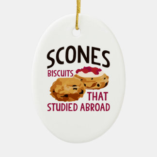 Scones Julgransprydnad Keramik