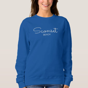 Sconset Sweatshirt Cursive T Shirt