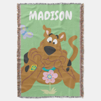 Scooby-Doo Admiring Flower Filt