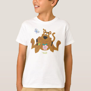Scooby-Doo Admiring Flower Tee