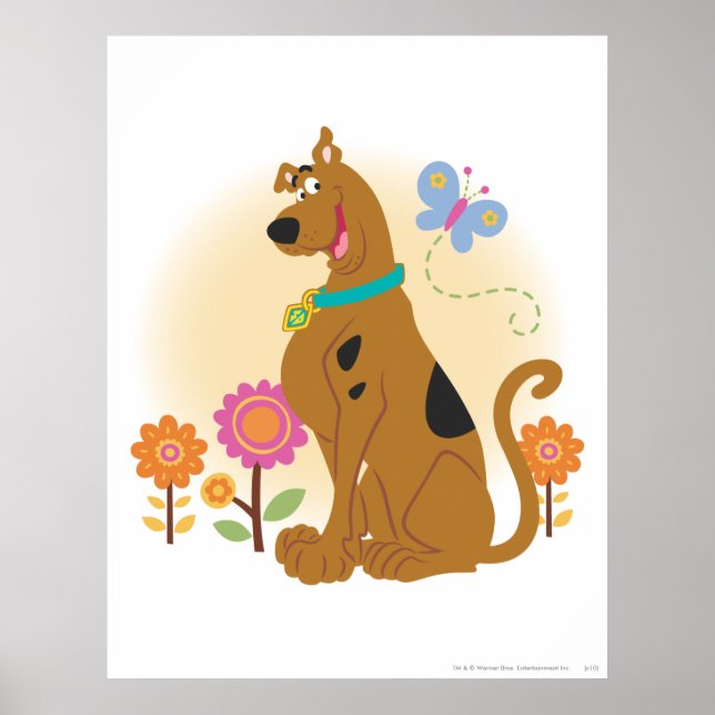 Scooby-Doo After Butterfly Poster (Framsidan)