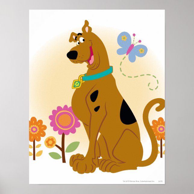 Scooby-Doo After Butterfly Poster (Framsidan)
