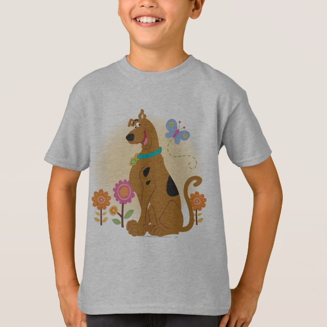 Scooby-Doo After Butterfly T Shirt (Framsida)