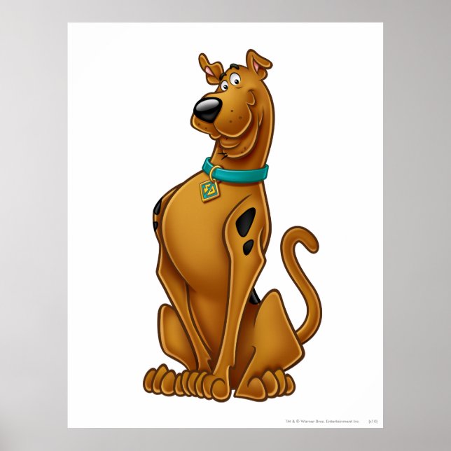 Scooby-Doo Airbrush Pose Poster (Framsidan)