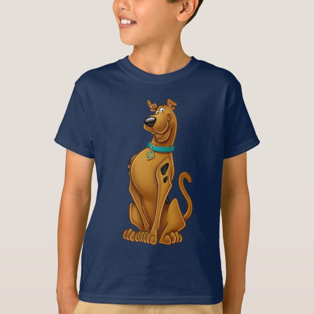 Scooby-Doo Airbrush Pose Tee Shirt (Framsida)
