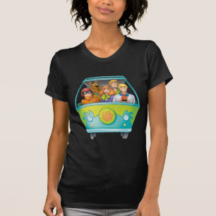 Scooby-Doo & airbrushen för ligagåtamaskin Tee Shirt