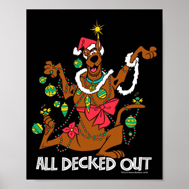 Scooby Doo Allt Snyggt Ut Poster (Framsidan)