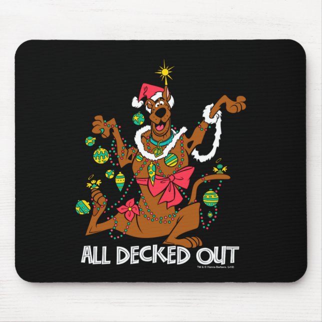 Scooby Doo Allt Snyggt Utklätt  Musmatta (Framsidan)