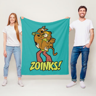 Scooby-Doo and Shaggy Zoinks! Fleecefilt