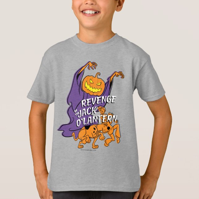 Scooby-Doo | Avkastning av Jacken O'Lantern T Shirt (Framsida)