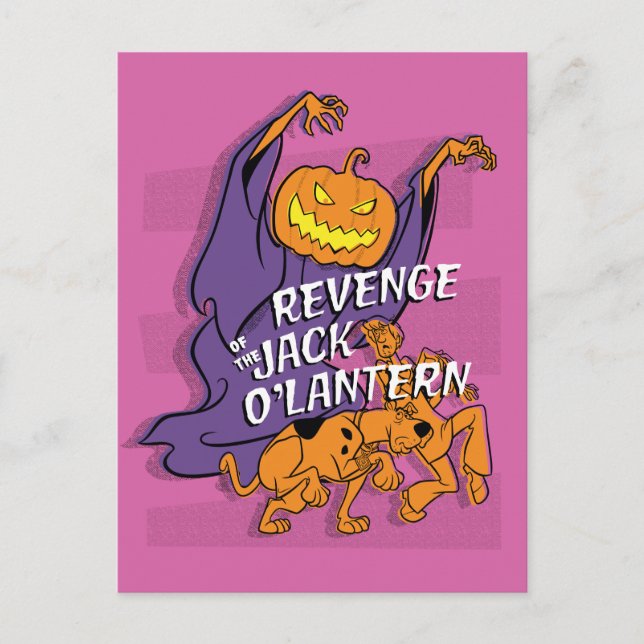 Scooby-Doo | Avkastning av Jacken O'Lantern Vykort (Framsida)