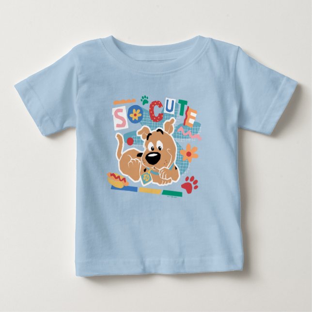 Scooby-Doo | Baby Scooby-Doo So Cute T Shirt (Framsida)