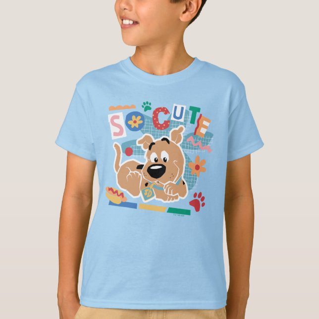 Scooby-Doo | Baby Scooby-Doo So Cute T Shirt (Framsida)