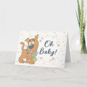 Scooby-Doo Baby Shower Kort