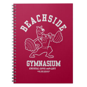 Scooby-Doo "Beachside Gymlossum" Vightlyftande Anteckningsbok