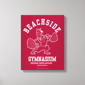 Scooby-Doo "Beachside Gymlossum" Vightlyftande Canvastryck