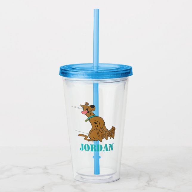 Scooby-Doo-bild med Tunga ut Take Away Mugg (Framsida)