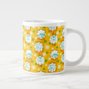 Scooby-Doo   Blommönster för tecken Jumbo Mugg