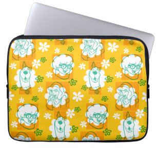 Scooby-Doo Blommönster för tecken Laptop Fodral